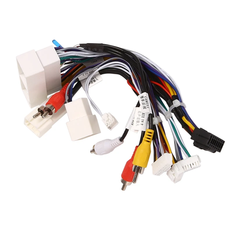 Car Stereo Audio 16 PIN Android Power Wiring Harness Cable Adapter for Hyundai Elantra Mistra KIA K3 Sorento 2016-2019
Car Stereo Audio 16 PIN Android Power Wiring Harness Cable Adapter for Hyundai Elantra Mistra KIA K3 Sorento 2016-2019