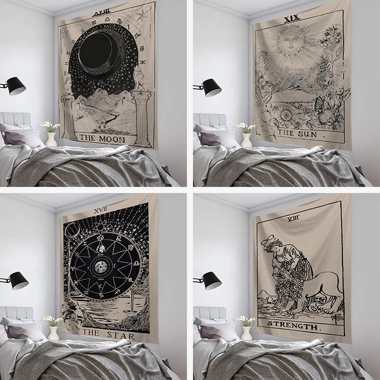 Microfine Tapestry Scandinavian Ins Explosions Hanging Wall Art Wall Tapestry Home Decoration Mural Tarot Geometric Modern
Microfine Tapestry Scandinavian Ins Explosions Hanging Wall Art Wall Tapestry Home Decoration Mural Tarot Geometric Modern