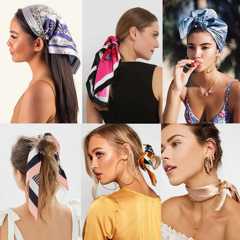 Square Scarf Silk Satin Bandana Women Summer Small Bag Wrap Bohemian Retro Paisley Ladies Scarves Indian Muslim Islamic Kerchief
Square Scarf Silk Satin Bandana Women Summer Small Bag Wrap Bohemian Retro Paisley Ladies Scarves Indian Muslim Islamic Kerchief