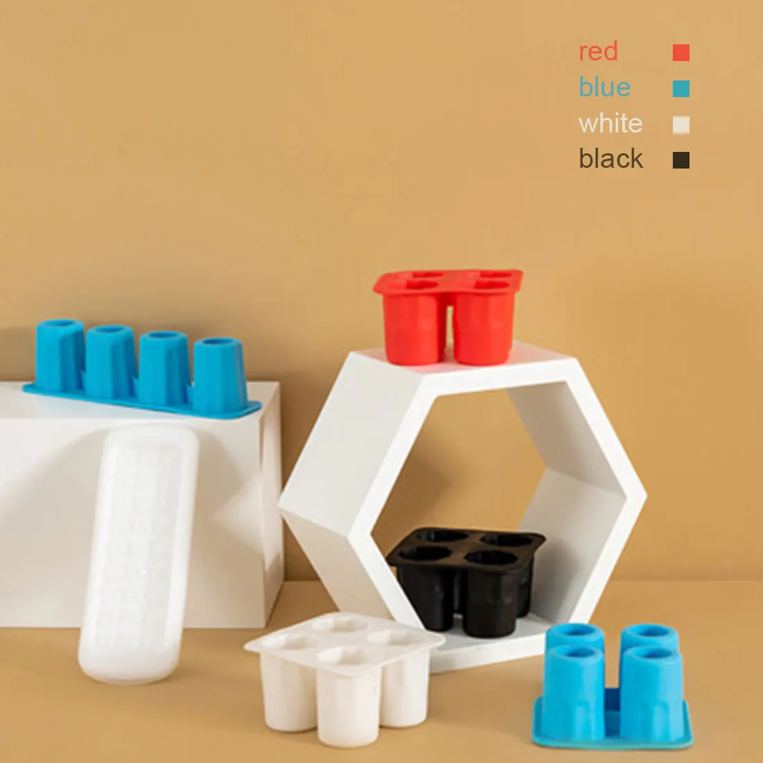 Ice Cream Maker Silicone Ice Cube Molds Ice Cream Tools 4 Creative Ice Cup Shape Removable Icebox Mold Tray Ice Cream Machine
Ice Cream Maker Silicone Ice Cube Molds Ice Cream Tools 4 Creative Ice Cup Shape Removable Icebox Mold Tray Ice Cream Machine