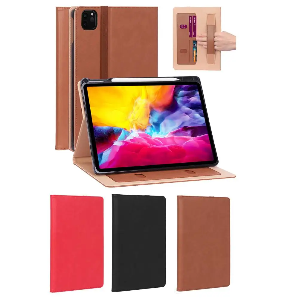 Защитный чехол для iPad Pro 11 2020 с держателем для ручки, слотом для карт, ретро текстурный держатель Smart Stay, чехол из искусственной кожи
Защитный чехол для iPad Pro 11 2020 с держателем для ручки, слотом для карт, ретро текстурный держатель Smart Stay, чехол из искусственной кожи