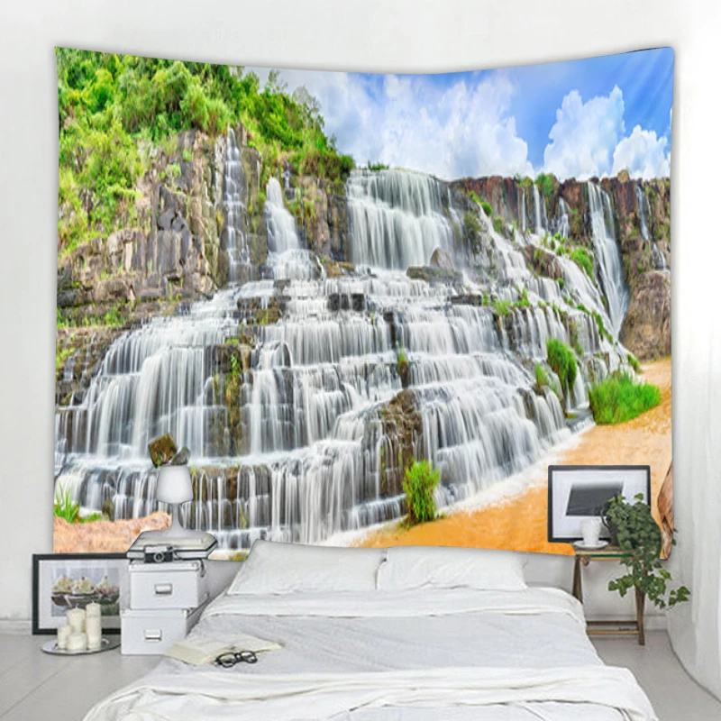 3D Waterfall Decoration Tapestry Mandala Decoration Tapestry Bohemian Hippie Decoration Tapestry Bedroom Wall Tapestry
3D Waterfall Decoration Tapestry Mandala Decoration Tapestry Bohemian Hippie Decoration Tapestry Bedroom Wall Tapestry
