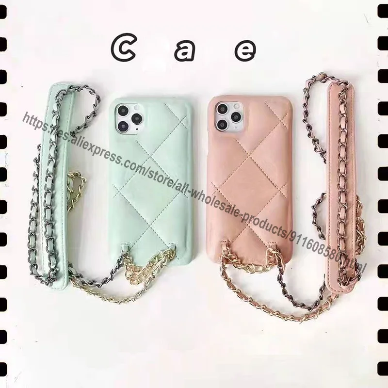 CC Luxury Brand Leather Crossbody Bracelet Protective Case For iPhone 12 11 Pro X XS Max XR 7 8 Plus Phone Back Cover + Chain
CC Luxury Brand Leather Crossbody Bracelet Protective Case For iPhone 12 11 Pro X XS Max XR 7 8 Plus Phone Back Cover + Chain