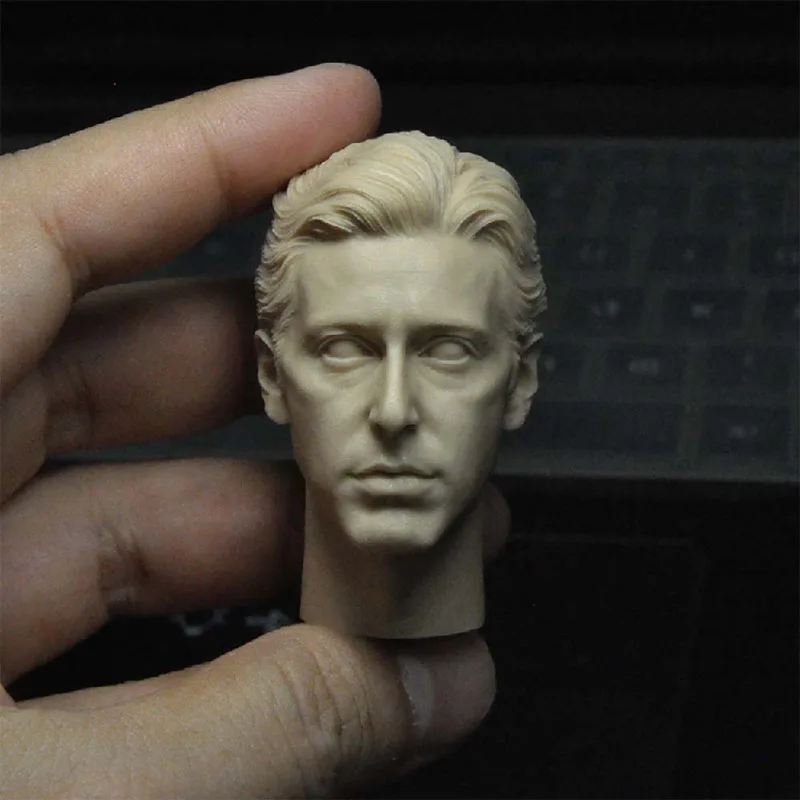 Unpainted 1/6 Al Pacino Head Sculpt PVC Male Soldier Head Carving Fit 12‘’ Male Soldier Action Figure for Fans DIY
Unpainted 1/6 Al Pacino Head Sculpt PVC Male Soldier Head Carving Fit 12‘’ Male Soldier Action Figure for Fans DIY