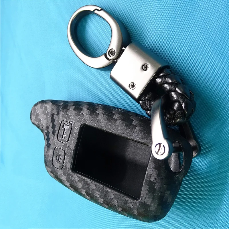1pc Car Key Case Cover for Tomahawk Tw9000 9010 Silicone Key Chain Key Protect Holder Trim Russian 2-Way Remote Alarm System
1pc Car Key Case Cover for Tomahawk Tw9000 9010 Silicone Key Chain Key Protect Holder Trim Russian 2-Way Remote Alarm System