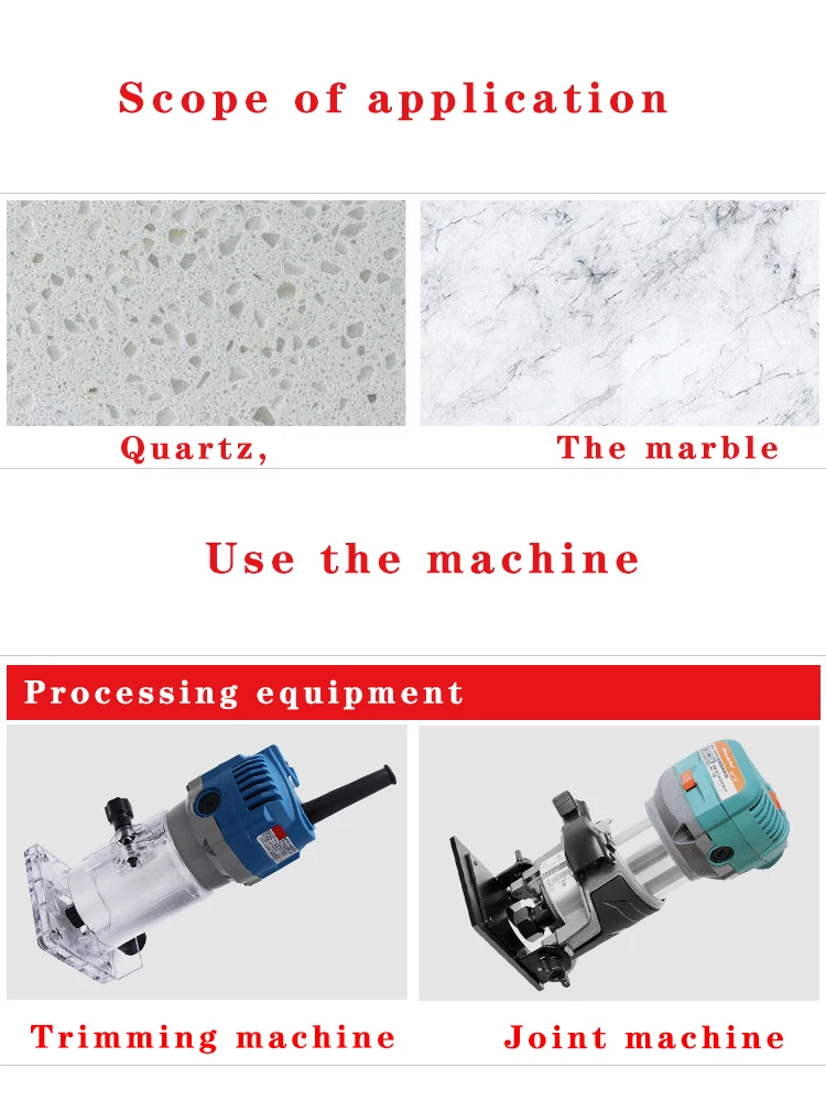 1PCS 6.35/12.7 Brazed Quartz Stone Seam Straight Knife Trimming Machine Countertop Seamless Splicing Knife Head Milling Cutter
1PCS 6.35/12.7 Brazed Quartz Stone Seam Straight Knife Trimming Machine Countertop Seamless Splicing Knife Head Milling Cutter
