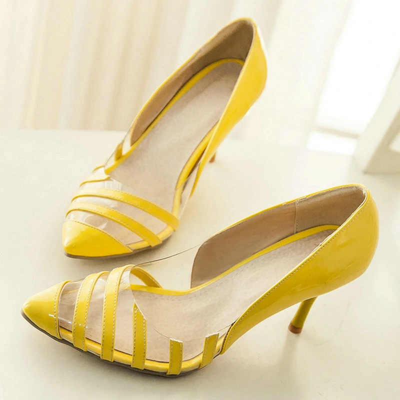 New Fashion Women Shoes Spring Sexy Thin High Heels Pointed Toe Shallow Pumps Summer Comfort Elegant Shoes Woman Stilettos 46
New Fashion Women Shoes Spring Sexy Thin High Heels Pointed Toe Shallow Pumps Summer Comfort Elegant Shoes Woman Stilettos 46