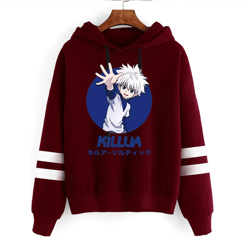 Unisex Japanese Anime Hoodies Men Funny Cartoon Hisoka Morow Graphic Streetwear Unisex Tops Sweatshirts
Unisex Japanese Anime Hoodies Men Funny Cartoon Hisoka Morow Graphic Streetwear Unisex Tops Sweatshirts