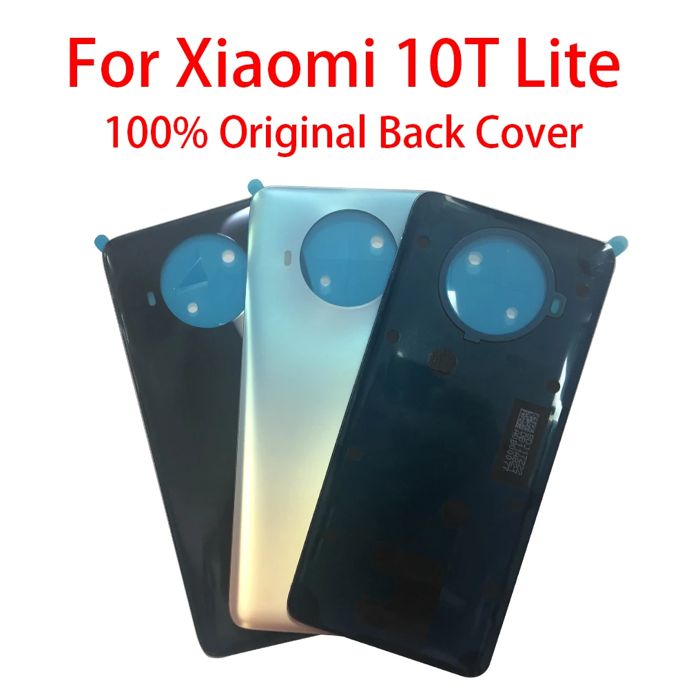 Original New Rear Back Battery Cover For Xiaomi Mi 10T Lite Door Housing Case Replacement Parts
Original New Rear Back Battery Cover For Xiaomi Mi 10T Lite Door Housing Case Replacement Parts