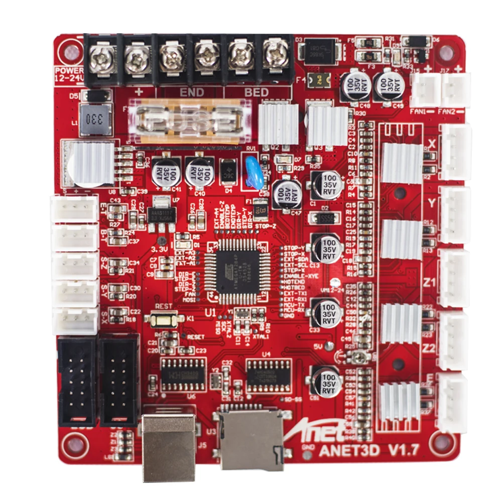 Anet Update Version Controller Board Mother Board Mainboard Control Switch For Anet A6 A8 3D Desktop Printer RepRap Prusa i3
Anet Update Version Controller Board Mother Board Mainboard Control Switch For Anet A6 A8 3D Desktop Printer RepRap Prusa i3