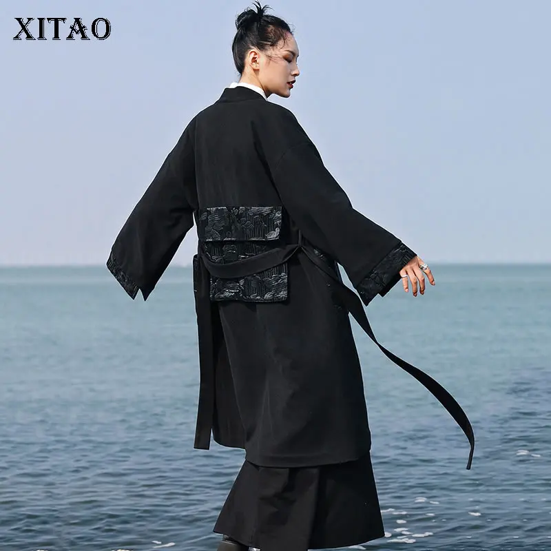 XITAO, Зимние новые бандажные парки, черные, с вышивкой, лоскутные, модные, свободные, большие размеры, женское теплое пальто, 2021, универсальная,...
XITAO, Зимние новые бандажные парки, черные, с вышивкой, лоскутные, модные, свободные, большие размеры, женское теплое пальто, 2021, универсальная,...