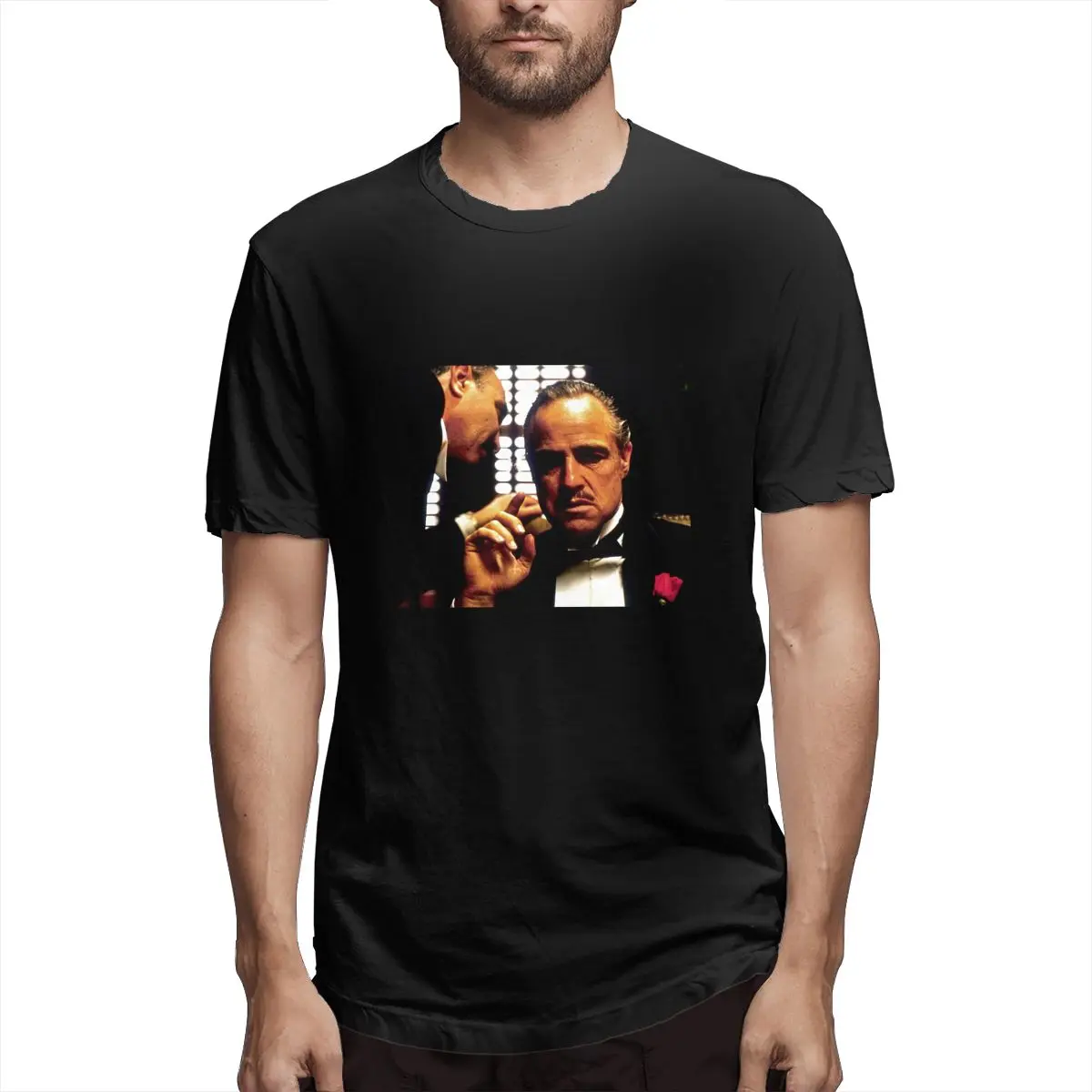 Футболка Крестный отец Мужская рубашка в винтажном стиле, футболки с коротким рукавом, футболки, футболки с круглым вырезом, хлопковая одеж...
Футболка Крестный отец Мужская рубашка в винтажном стиле, футболки с коротким рукавом, футболки, футболки с круглым вырезом, хлопковая одеж...