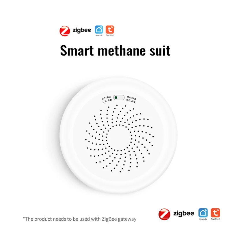 ZigBee Tuya Smart Combustible Gas Detector Natural Gas Leak Sensor Gas Alarm Work with Smart life 8%LEL Alarm Fast delivery
ZigBee Tuya Smart Combustible Gas Detector Natural Gas Leak Sensor Gas Alarm Work with Smart life 8%LEL Alarm Fast delivery