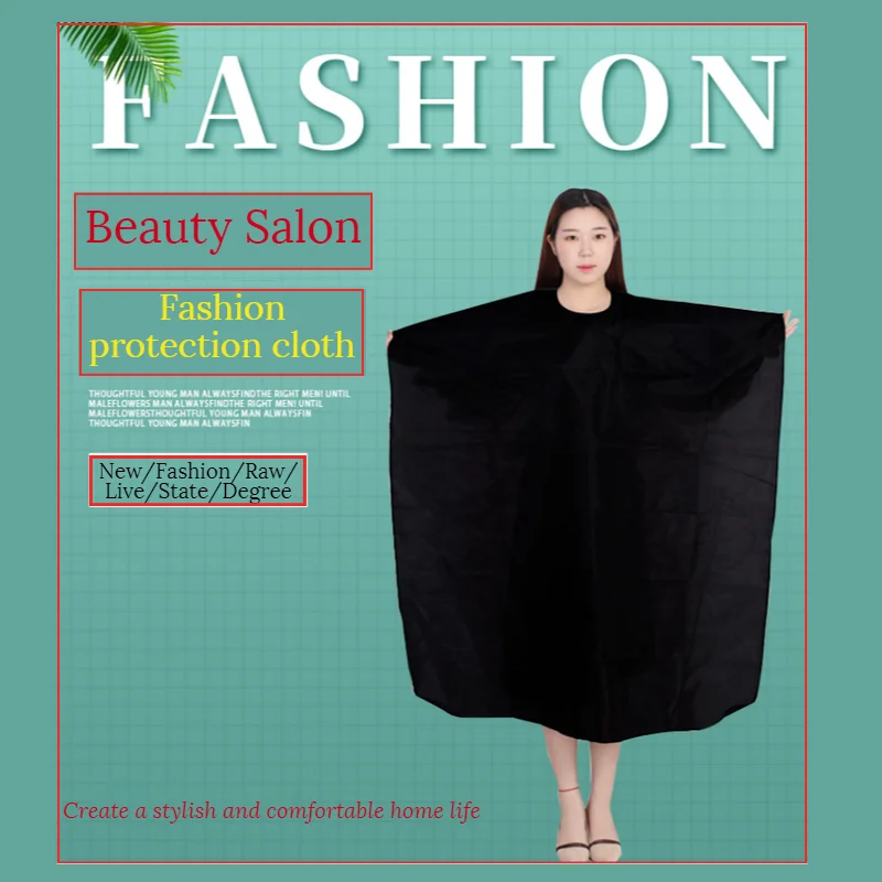New 1pcs Hairdresser's Hair-dying Cloak, Waterproof Hair-dying Shawl, Hairdresser's Styling Scarf, Non-stick Hair, Easy To Clean
New 1pcs Hairdresser's Hair-dying Cloak, Waterproof Hair-dying Shawl, Hairdresser's Styling Scarf, Non-stick Hair, Easy To Clean