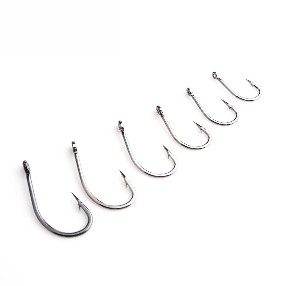 High Carbon Steel Fishing Hook 1#-10# Ring Eye Carp Fishhooks Shape Barbed Hook Japan Fishing Tackle
High Carbon Steel Fishing Hook 1#-10# Ring Eye Carp Fishhooks Shape Barbed Hook Japan Fishing Tackle