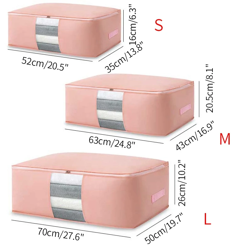 Foldable Storage Bags Clothes Organizer Home Dustproof Bags Closet Organizer Quilt Storage Bags Under Bed Storage Sorting Bags
Foldable Storage Bags Clothes Organizer Home Dustproof Bags Closet Organizer Quilt Storage Bags Under Bed Storage Sorting Bags