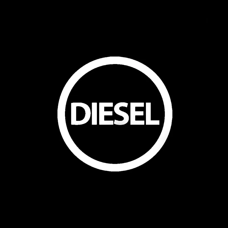 Fashion DIESEL Vinyl High-quality Decal Car Sticker Black/Silver Car-styling 10CM*10CM
Fashion DIESEL Vinyl High-quality Decal Car Sticker Black/Silver Car-styling 10CM*10CM