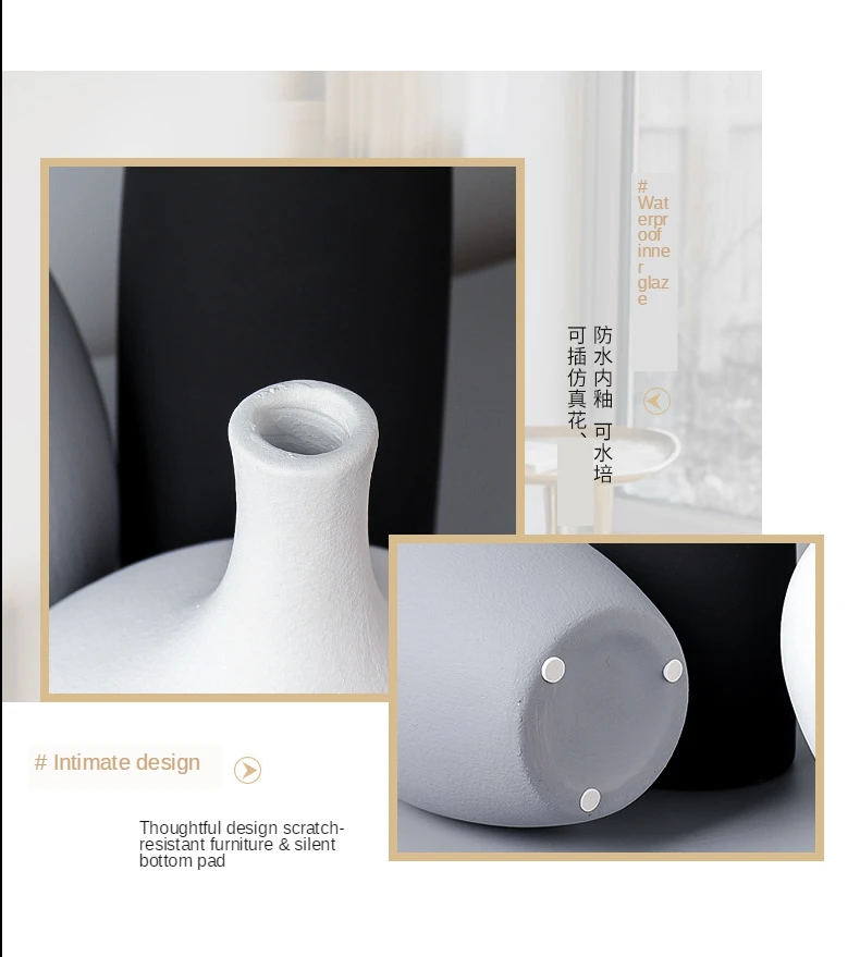 Nordic Minimalist Handmade Art Vase Ceramic Home Decoration Flower Arrangement Ceramic Vase Home CraftHome Desktop Decoration
Nordic Minimalist Handmade Art Vase Ceramic Home Decoration Flower Arrangement Ceramic Vase Home CraftHome Desktop Decoration