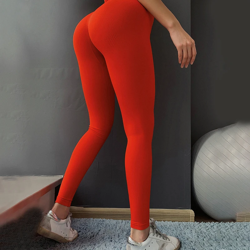 NORMOV Seamless Women Leggings Fitness High Waist Elastic Push Up Ankle Length Spandex Leggin Casual Solid Leggings
NORMOV Seamless Women Leggings Fitness High Waist Elastic Push Up Ankle Length Spandex Leggin Casual Solid Leggings