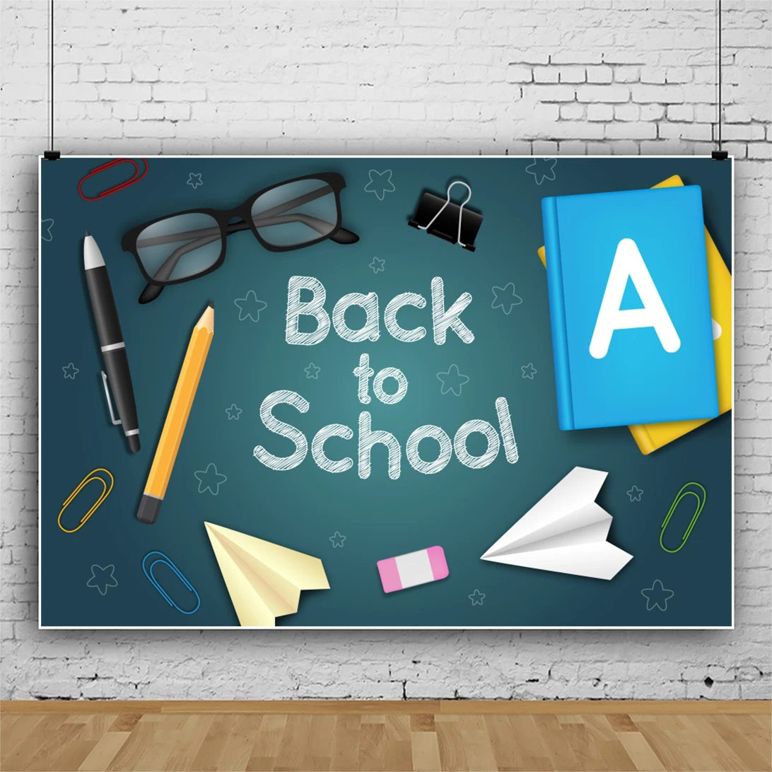 Laeacco Blackboard Back To School Backdrop For Photography Pencil Glasses Cartoon Poster Photocall Photo Background Photostudio
Laeacco Blackboard Back To School Backdrop For Photography Pencil Glasses Cartoon Poster Photocall Photo Background Photostudio