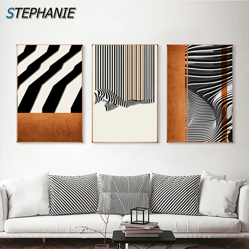 Minimalist Black White Gray Lines Wall Art Canvas Orange Geometric Poster Prints Painting Nordic Living Room Decoration Pictures
Minimalist Black White Gray Lines Wall Art Canvas Orange Geometric Poster Prints Painting Nordic Living Room Decoration Pictures