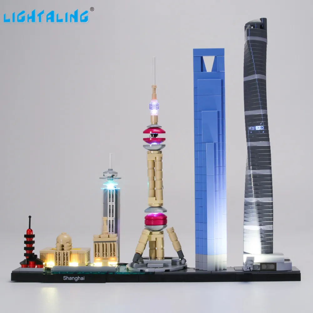 Набор оссветильник светильник ров для архитектуры Шанхай 21039|Блочные