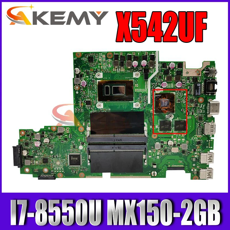 Материнская плата для ноутбука ASUS VivoBook 15 FL8000UN V587UN X542UF X542UR X542UQ X542U
Материнская плата для ноутбука ASUS VivoBook 15 FL8000UN V587UN X542UF X542UR X542UQ X542U