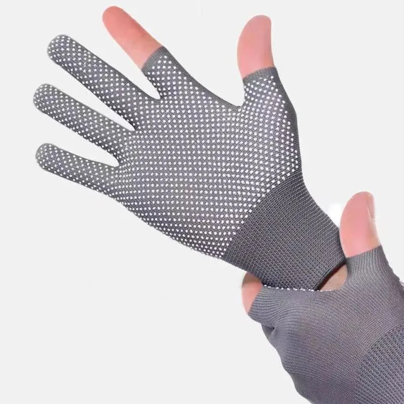 Summer Unisex Sunscreen Sweat absorbent Leaking Finger Gloves Thin Bump Non-slip Gloves Bicycle Skateboard Gloves
Summer Unisex Sunscreen Sweat absorbent Leaking Finger Gloves Thin Bump Non-slip Gloves Bicycle Skateboard Gloves