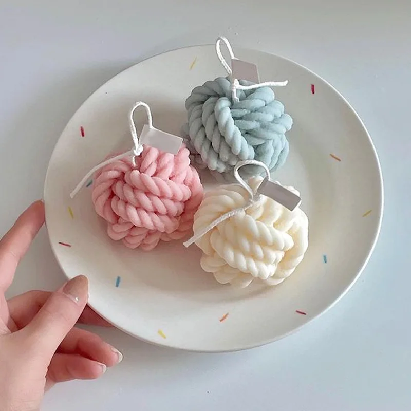 DIY Geometric Knot Rope Silicone Candles Mold Ball of Yarn Epoxy Baking Resin Soap Candle Making Gifts Craft Supplies Home Decor
DIY Geometric Knot Rope Silicone Candles Mold Ball of Yarn Epoxy Baking Resin Soap Candle Making Gifts Craft Supplies Home Decor