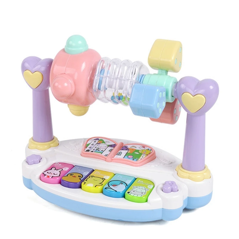 N7ME Hamster Fight Piano Keyboard Cute Animal Activity Center Infant Education Toys
N7ME Hamster Fight Piano Keyboard Cute Animal Activity Center Infant Education Toys