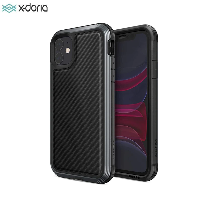 X-Doria Defense Lux, iPhone 11 Case - Military Grade Drop Tested, Anodized Aluminum, TPU, and Polycarbonate Protective Case
X-Doria Defense Lux, iPhone 11 Case - Military Grade Drop Tested, Anodized Aluminum, TPU, and Polycarbonate Protective Case