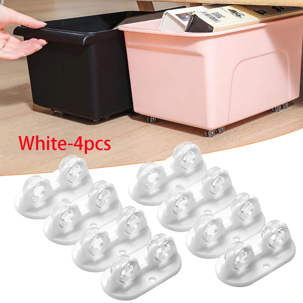 4pcs/Set Adhesive Pulley Storage Box Casters Trash Can Self Adhesive Furniture Caster Wheel Silent No Scratches Box Wheels
4pcs/Set Adhesive Pulley Storage Box Casters Trash Can Self Adhesive Furniture Caster Wheel Silent No Scratches Box Wheels