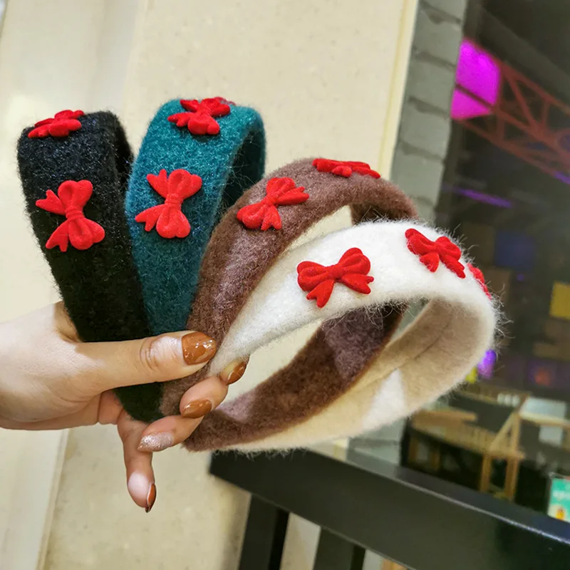 Elegant Small Bow Wool Headbands for Women Girl Retro Turban French Hairbands Wide Hair Bezel Head Hoop Fashion Hair Accessories
Elegant Small Bow Wool Headbands for Women Girl Retro Turban French Hairbands Wide Hair Bezel Head Hoop Fashion Hair Accessories