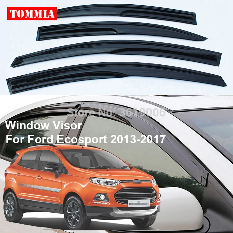 Tommia 4 шт оконный козырек защита от ветра и дождя Защитная крышка для Ford Ecosport 2013-2017
Tommia 4 шт оконный козырек защита от ветра и дождя Защитная крышка для Ford Ecosport 2013-2017