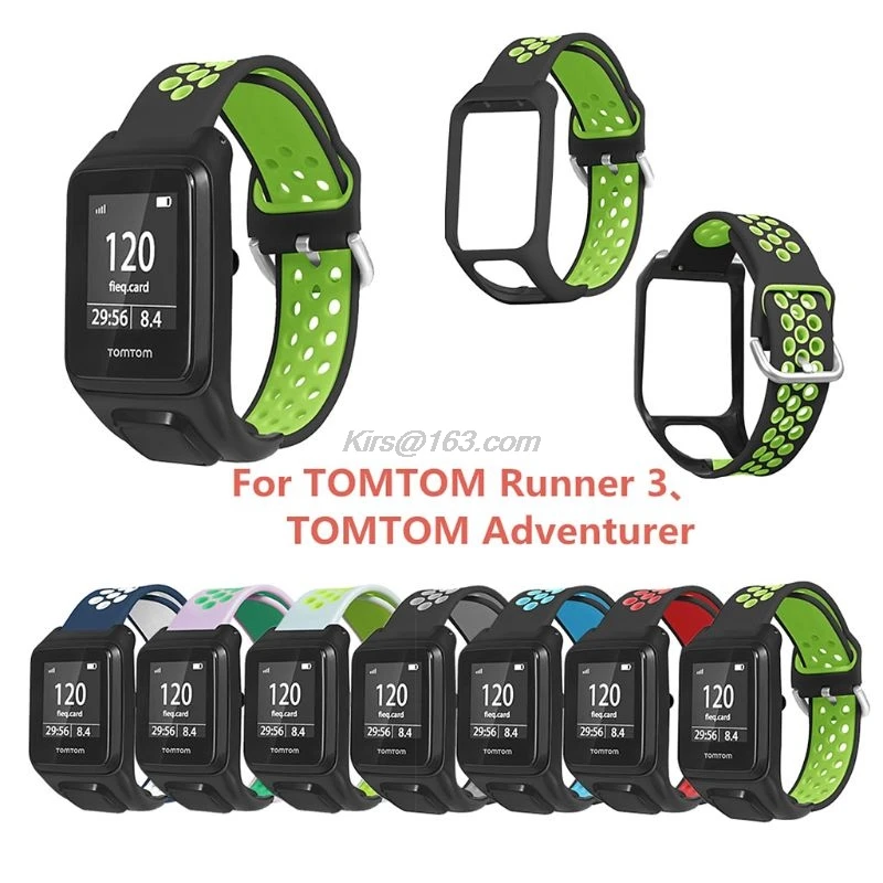 Силиконовый сменный ремешок для наручных часов Tomtom Runner 3/Adventurer/Golfer 2/Runner 2 сердечно/Spark 3 Music Smart
Силиконовый сменный ремешок для наручных часов Tomtom Runner 3/Adventurer/Golfer 2/Runner 2 сердечно/Spark 3 Music Smart