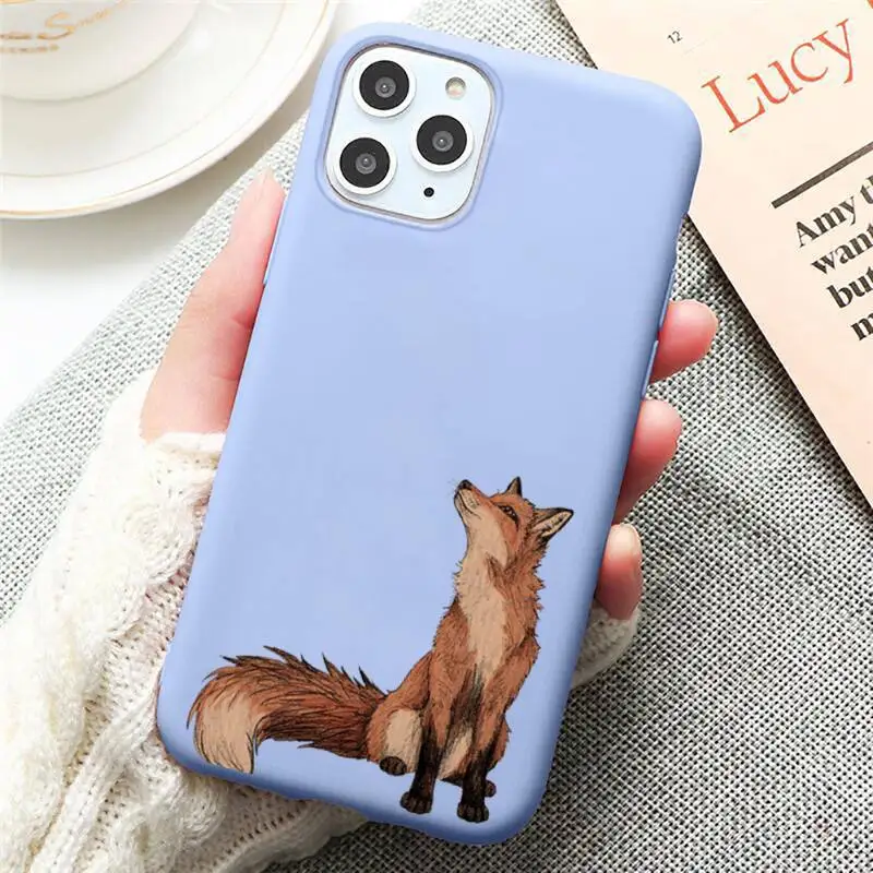 Red fox cute animal Phone Case Candy Color for iPhone 6 7 8 11 12 s mini pro X XS XR MAX Plus
Red fox cute animal Phone Case Candy Color for iPhone 6 7 8 11 12 s mini pro X XS XR MAX Plus