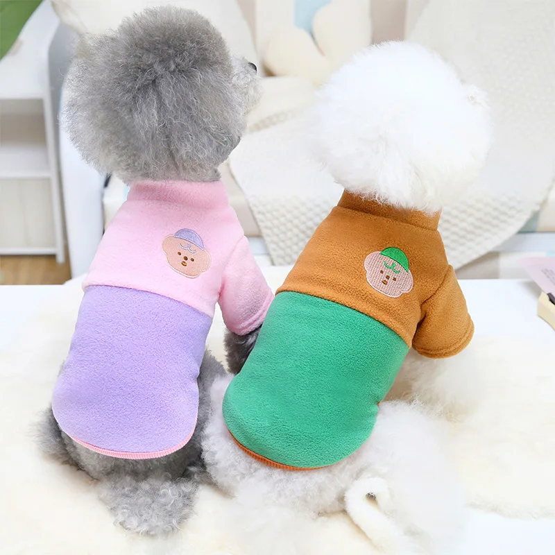 S-2XL Autumn Winter Two-Leg Brave Plush Bear Warm Breathable Dog Clothes Puppy Outfit Pet Cat Coat Fashion Clothes Small Dog
S-2XL Autumn Winter Two-Leg Brave Plush Bear Warm Breathable Dog Clothes Puppy Outfit Pet Cat Coat Fashion Clothes Small Dog