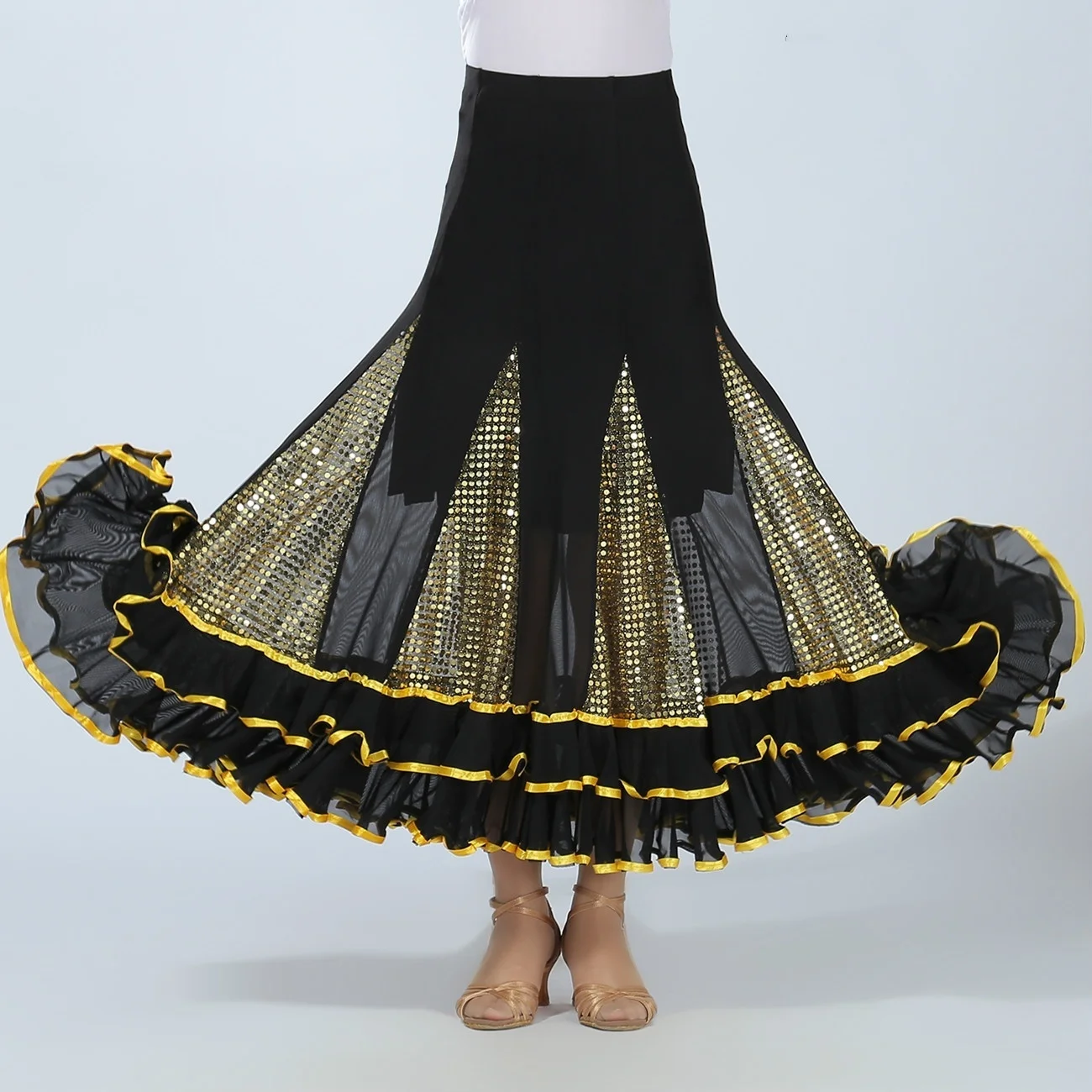 Women Latin Rumba Skirt Salsa Modern Waltz Cha Cha Tango Flamenco Ballroom Dance Dress 803-572
Women Latin Rumba Skirt Salsa Modern Waltz Cha Cha Tango Flamenco Ballroom Dance Dress 803-572