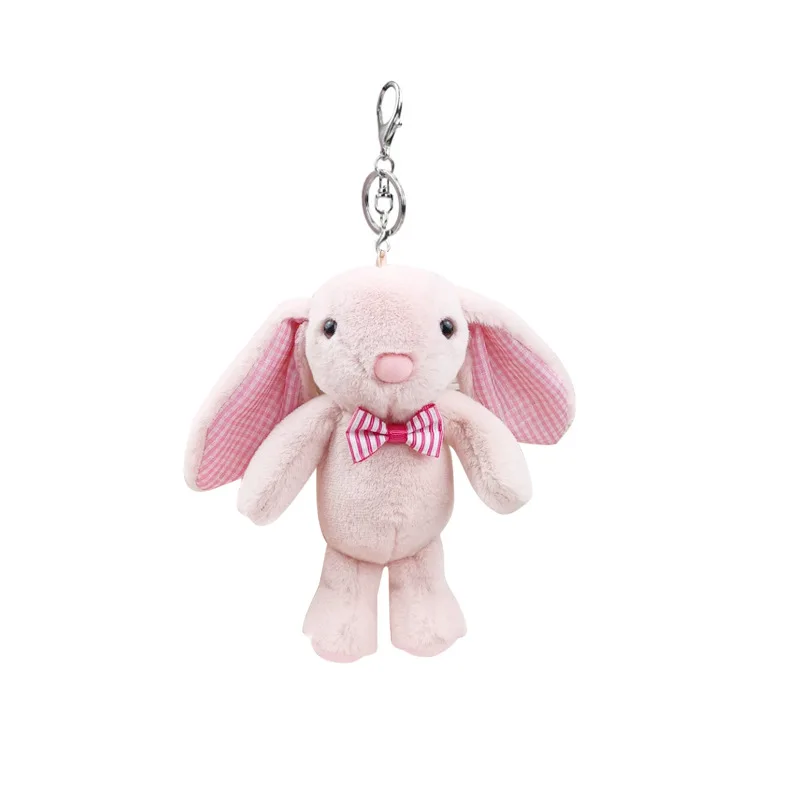 Stylish Net red long-eared rabbit plush doll cute creative Bunny in bow tie bag pendant cool keychain birthday christmase gift
Stylish Net red long-eared rabbit plush doll cute creative Bunny in bow tie bag pendant cool keychain birthday christmase gift
