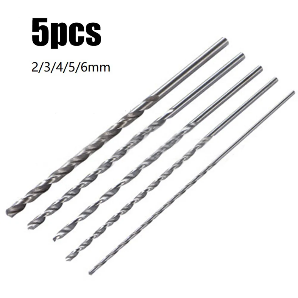 5Pcs 200mm 2/3/4/5/6mm High Speed Steel Extra Long Drill Bit Set Metal Multi Tools Power Tool Accessory
5Pcs 200mm 2/3/4/5/6mm High Speed Steel Extra Long Drill Bit Set Metal Multi Tools Power Tool Accessory