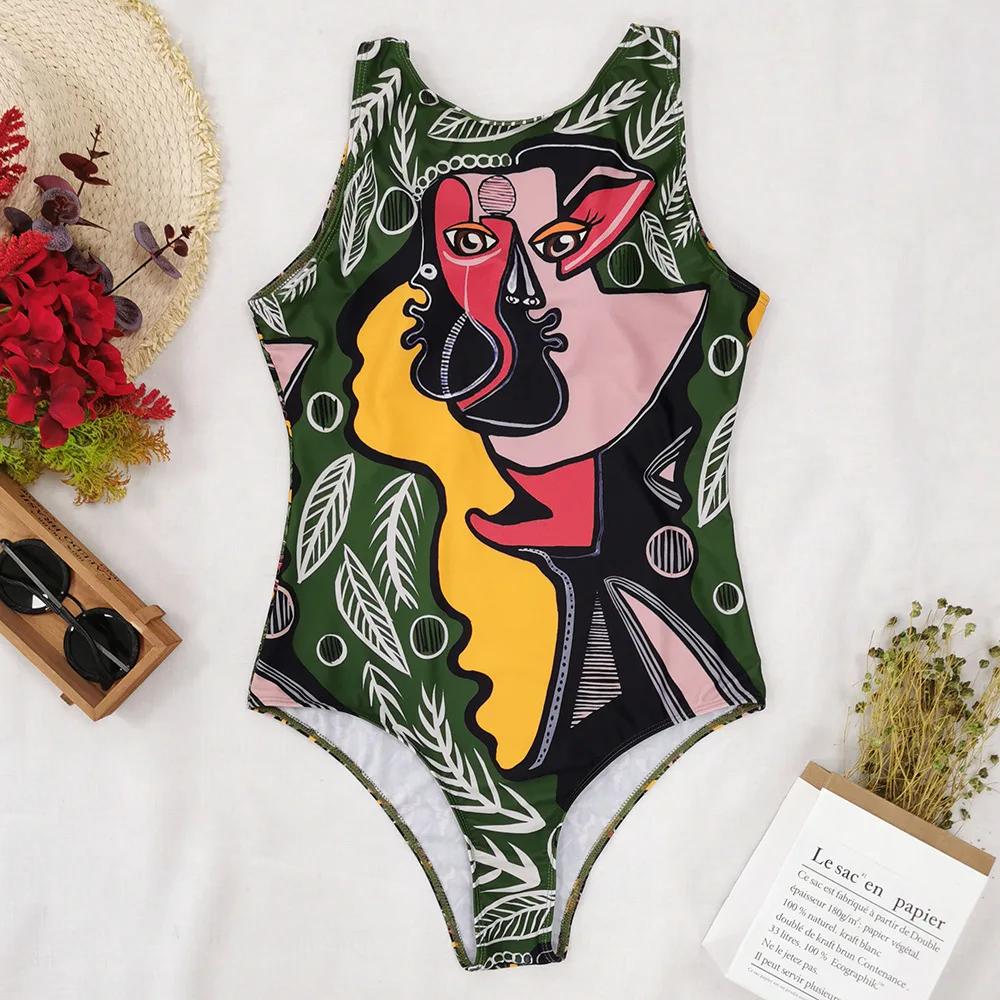 Swimsuit Women 2021 Beach Wear Bathing Suit Women Cartoon Pictures Vacation Outfits Summer Beach Blusas Mujer De Moda Cotton
Swimsuit Women 2021 Beach Wear Bathing Suit Women Cartoon Pictures Vacation Outfits Summer Beach Blusas Mujer De Moda Cotton