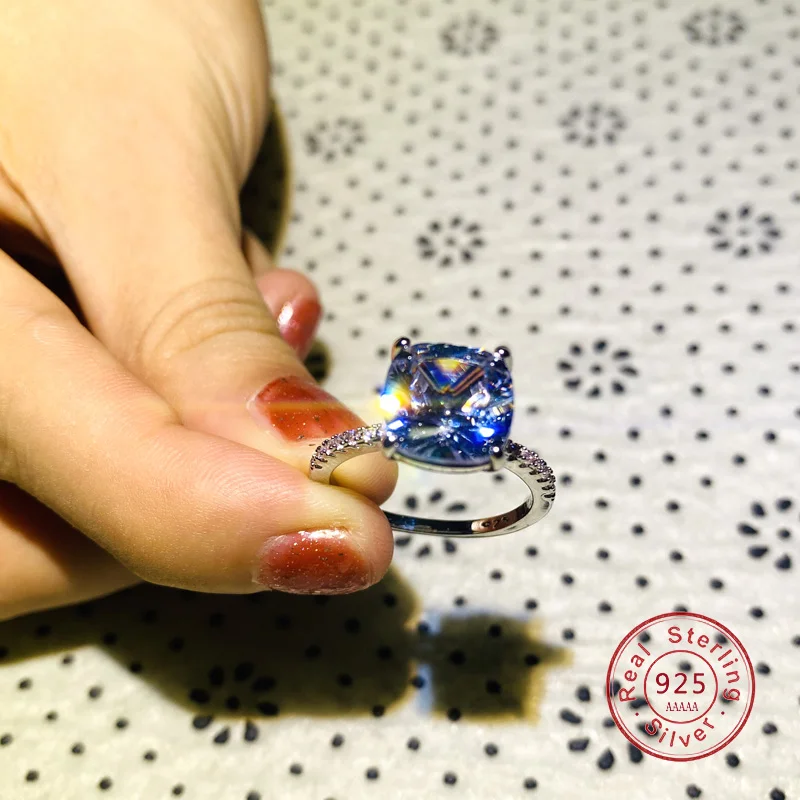 New Design Fashion Charm Sparkling Ten Hearts Clear Zircon CZ 925 Sterling Silver Ring For Women Wedding Engagement Jewelry
New Design Fashion Charm Sparkling Ten Hearts Clear Zircon CZ 925 Sterling Silver Ring For Women Wedding Engagement Jewelry