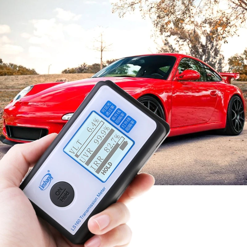 LS160 Portable Solar Film Transmission Meter Window Tint VLT UV IR Rejection
LS160 Portable Solar Film Transmission Meter Window Tint VLT UV IR Rejection