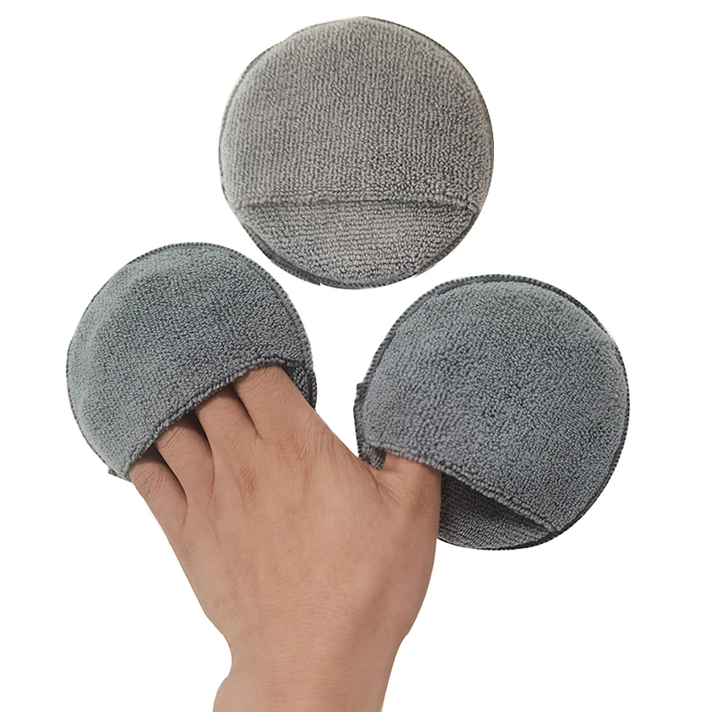 4 Pcs 5" Round Car Care Microfiber Pocket Sponge,Auto Wax Applicator Pad,Car Detailing Hand Polishing Pad
4 Pcs 5" Round Car Care Microfiber Pocket Sponge,Auto Wax Applicator Pad,Car Detailing Hand Polishing Pad