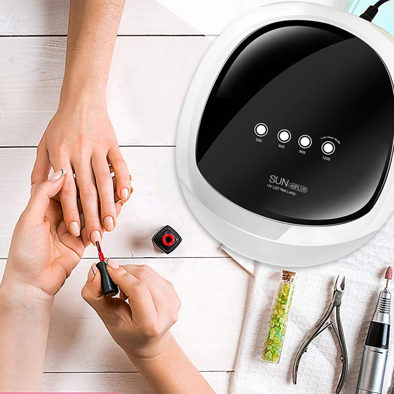 52W UV LED Nail Lamp Dryer Suitablle for Fingernail & Toenail Gel Polish LCD Dispaly Nail Dryer with 4 Timer Settings 2020
52W UV LED Nail Lamp Dryer Suitablle for Fingernail & Toenail Gel Polish LCD Dispaly Nail Dryer with 4 Timer Settings 2020