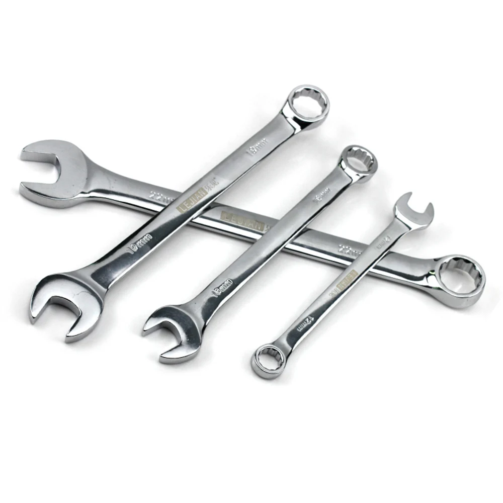 11pcs Combination Wrench Set with Roll-up Storage Pouch Chrome Vanadium Steel Polished Spanner Set Metric 6mm to 19mm
11pcs Combination Wrench Set with Roll-up Storage Pouch Chrome Vanadium Steel Polished Spanner Set Metric 6mm to 19mm