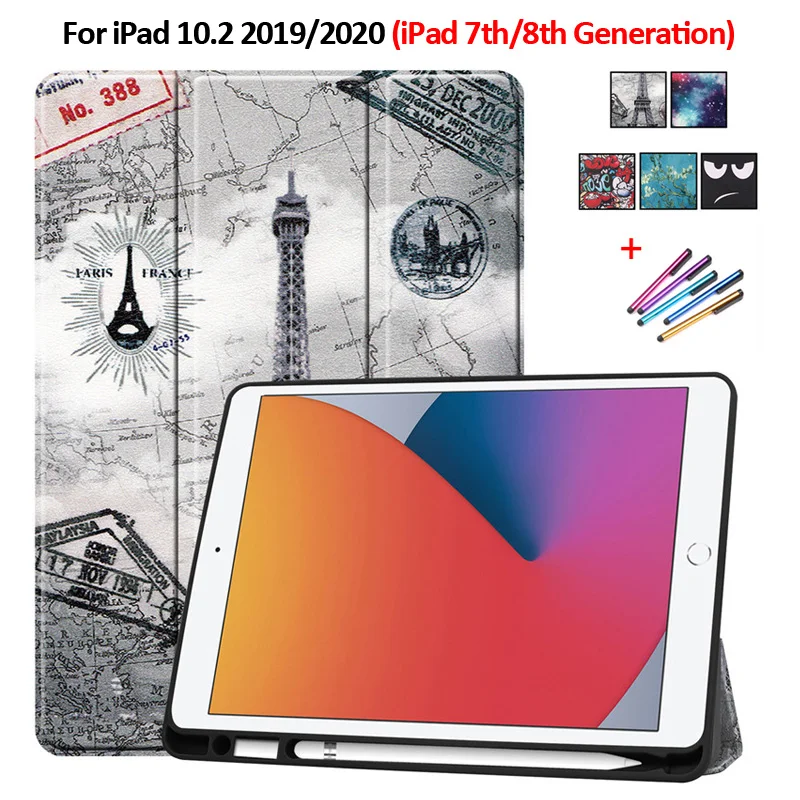 Чехол для iPad 7-го 8-го поколения с держателем для карандашей складной кожаный смарт-чехол с подставкой для iPad 10,2 чехол 2019 2020 Автоматический Ре...
Чехол для iPad 7-го 8-го поколения с держателем для карандашей складной кожаный смарт-чехол с подставкой для iPad 10,2 чехол 2019 2020 Автоматический Ре...