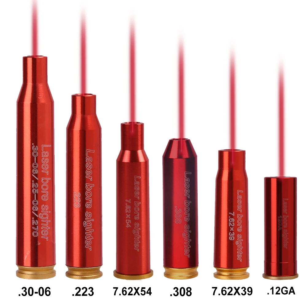 Red Dot Laser Bore Sight 12GA .223/5.56/308/243/7.62/30-06 Cartridge Boresight Brass Laser Bore Sighter Tactical Gun Accessories
Red Dot Laser Bore Sight 12GA .223/5.56/308/243/7.62/30-06 Cartridge Boresight Brass Laser Bore Sighter Tactical Gun Accessories