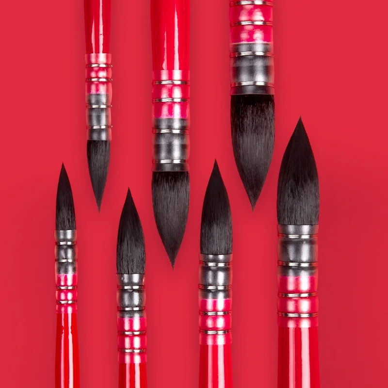 1 Pcs Squirrel Hair Artist Watercolor Brush Suitable for Watercolor Art Supplies Pointed Mop Pen
1 Pcs Squirrel Hair Artist Watercolor Brush Suitable for Watercolor Art Supplies Pointed Mop Pen