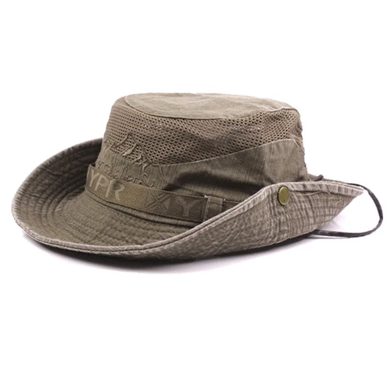 Fashion Fishing Cap Men Outdoor Sport Cotton Hat Sun Protection Wide Brim Foldable Boonie Bucket
Fashion Fishing Cap Men Outdoor Sport Cotton Hat Sun Protection Wide Brim Foldable Boonie Bucket